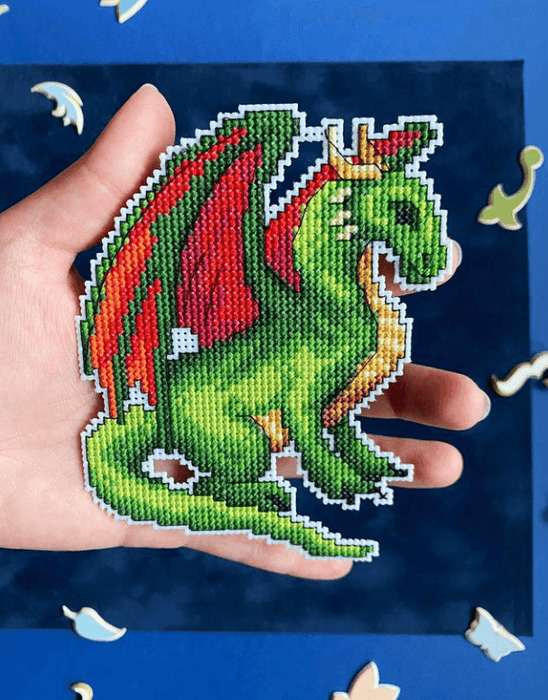 "Magic Heroes" 123CS Counted Cross-Stitch Kit - Wizardi