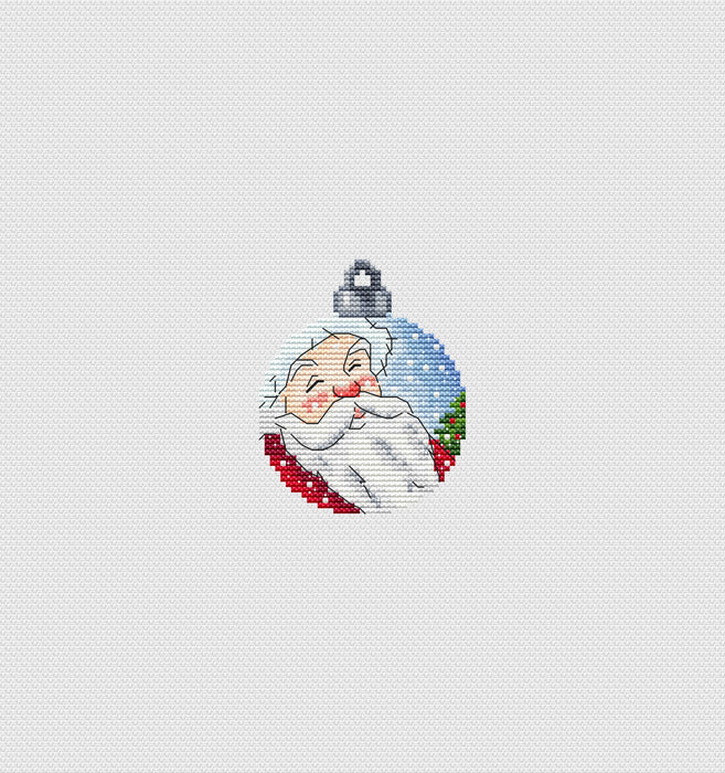 Christmas Ball. Moroz Ivanovich - PDF Cross Stitch Pattern