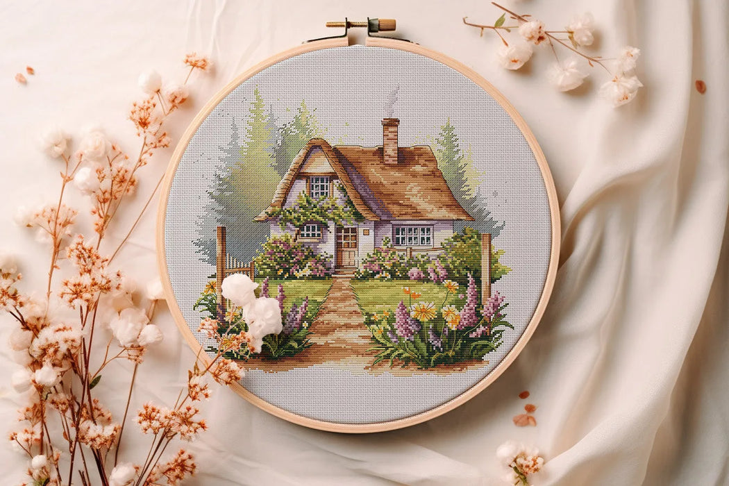 Enchantimg English House & Garden - PDF Cross Stitch Pattern