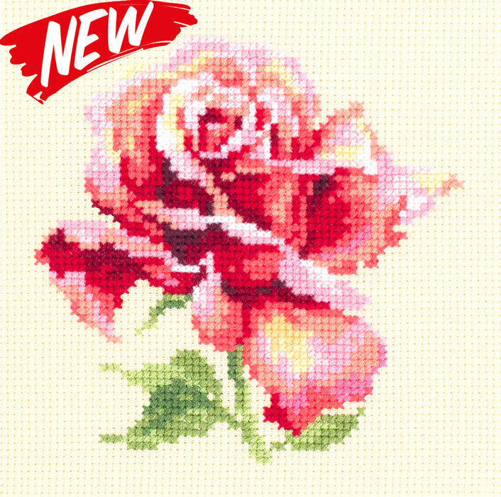 Beautiful Rose 150-001 Counted Cross-Stitch Kit