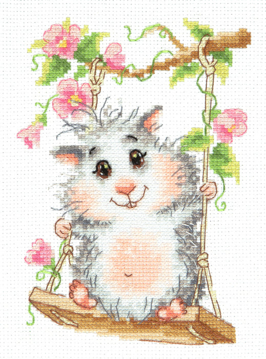 On the Swing 19-13 Counted Cross-Stitch Kit