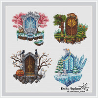 Portals. Seasons - PDF Cross Stitch Pattern