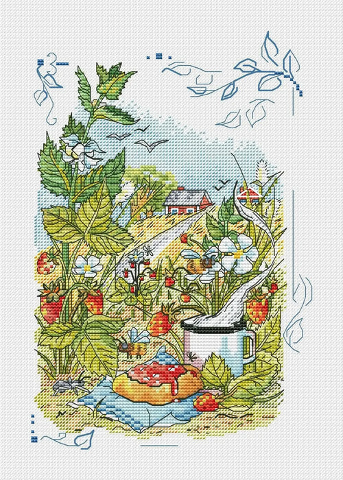 Taiga herbs - PDF Cross Stitch Pattern