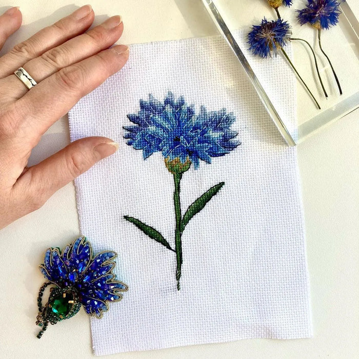 Cornflower - PDF Cross Stitch Pattern