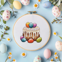 Easter Cake - PDF Cross Stitch Pattern