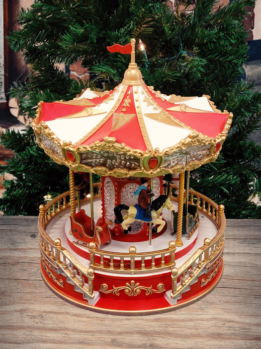 Christmas Carousel Decoration F07M4-12-W269