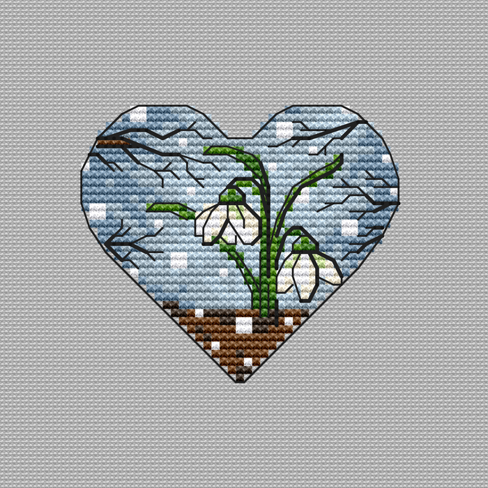 The Magic of Spring - PDF Cross Stitch Pattern