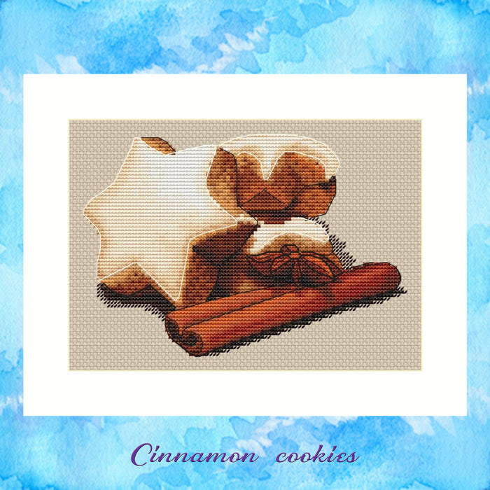 Cinnamon Cookies - PDF Cross Stitch Pattern