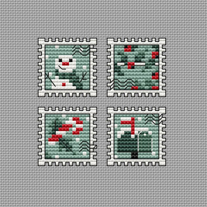 Cozy winter - PDF Cross Stitch Pattern