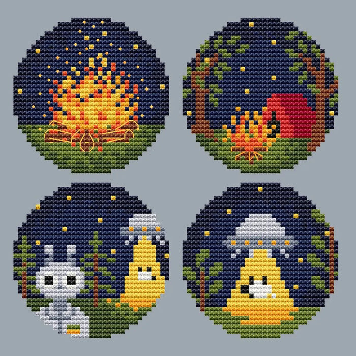 Once upon a time in the forest. set - PDF Cross Stitch Pattern