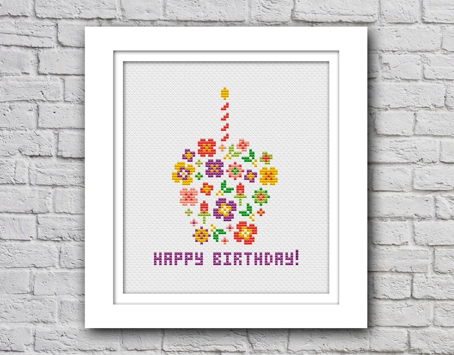 Cake - PDF Cross Stitch Pattern