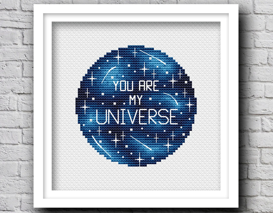 Universe - PDF Cross Stitch Pattern