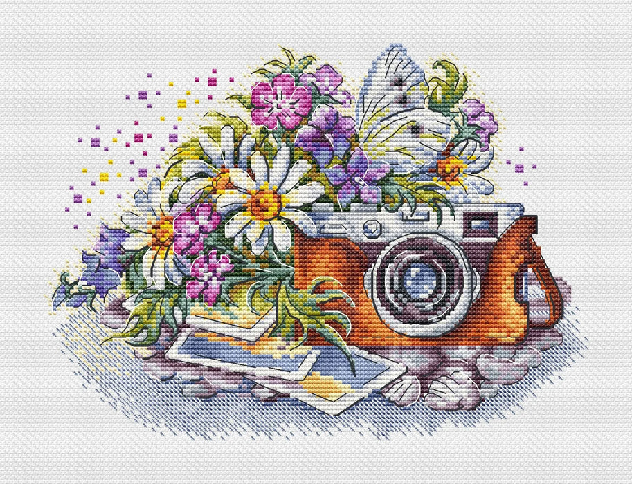 Sunny Memories - PDF Cross Stitch Pattern