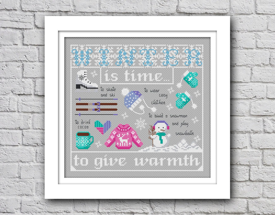 Winter - PDF Cross Stitch Pattern