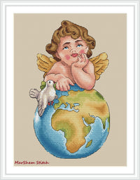 Peacefulness - PDF Cross Stitch Pattern