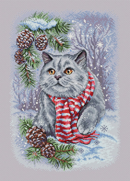 Coming Cat - PDF Cross Stitch Pattern