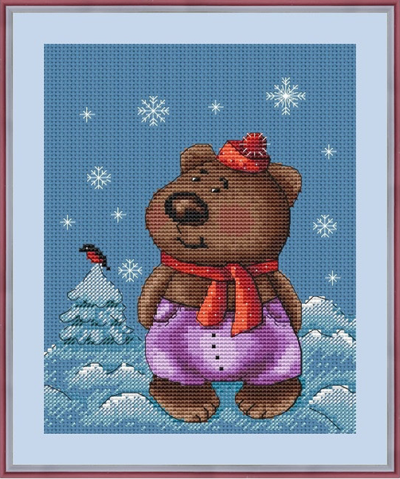 First Snow - Free PDF Cross Stitch Pattern