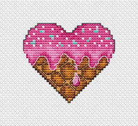 Sweet Heart - PDF Cross Stitch Pattern