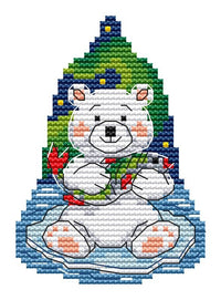 Polar Bear - PDF Cross Stitch Pattern