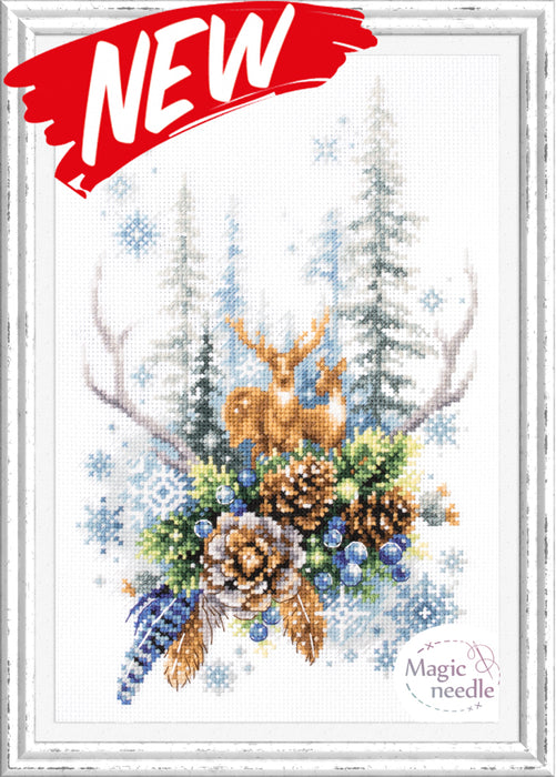 Winter Forest Spirit 200-017 Counted Cross-Stitch Kit