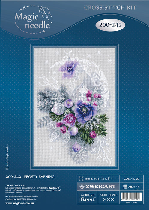 Frosty Evening 200-242 Counted Cross-Stitch Kit