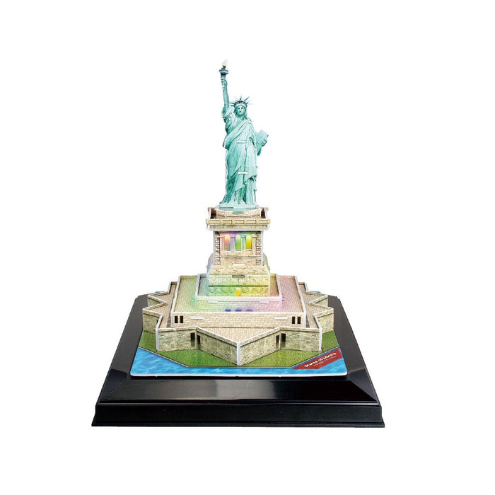 Paper Model Building Kit Statue of Liberty F07M5-43-C080h. Papercraft 3D Puzzle