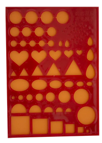Red Quilling Tool Board F07M3-3-red