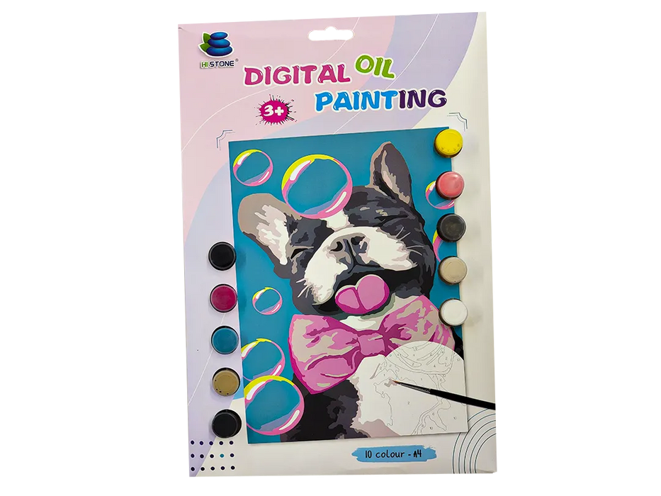 Dog Paint by Numbers Kit F07M1-6-Dog