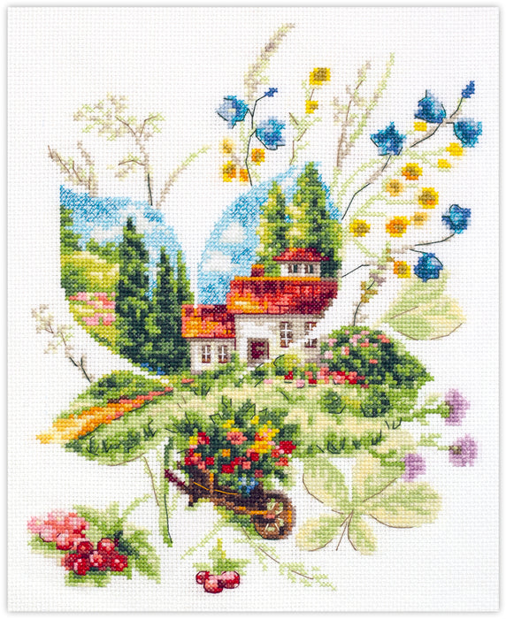 Summer Day 210-321 Counted Cross-Stitch Kit