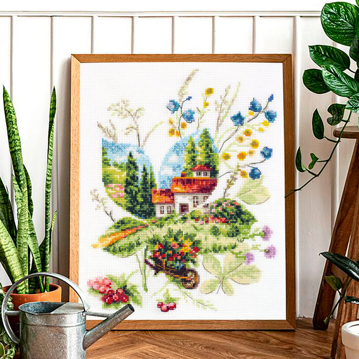 Summer Day 210-321 Counted Cross-Stitch Kit