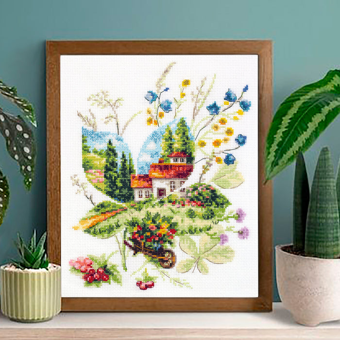 Summer Day 210-321 Counted Cross-Stitch Kit