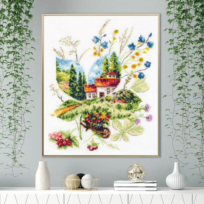 Summer Day 210-321 Counted Cross-Stitch Kit