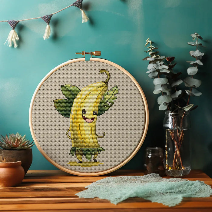 Funny Banana - PDF Cross Stitch Pattern