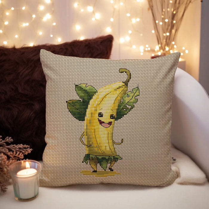 Funny Banana - PDF Cross Stitch Pattern