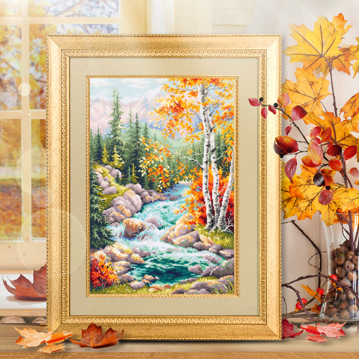 Mountain Creek 250-330 Counted Cross-Stitch Kit