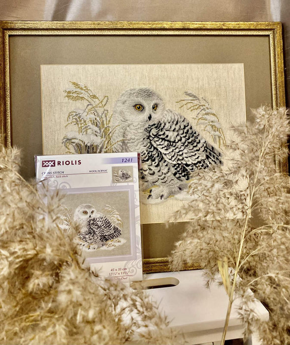 White Owl R1241 Counted Cross Stitch Kit