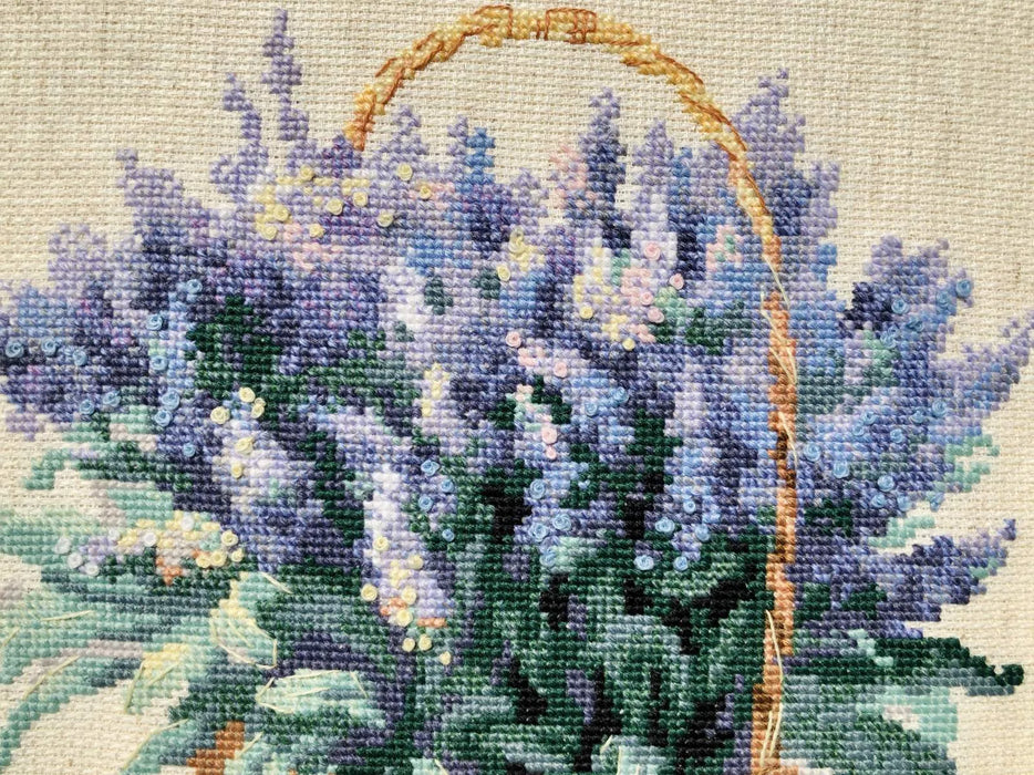 French Lavender R1404 Counted Cross Stitch Kit