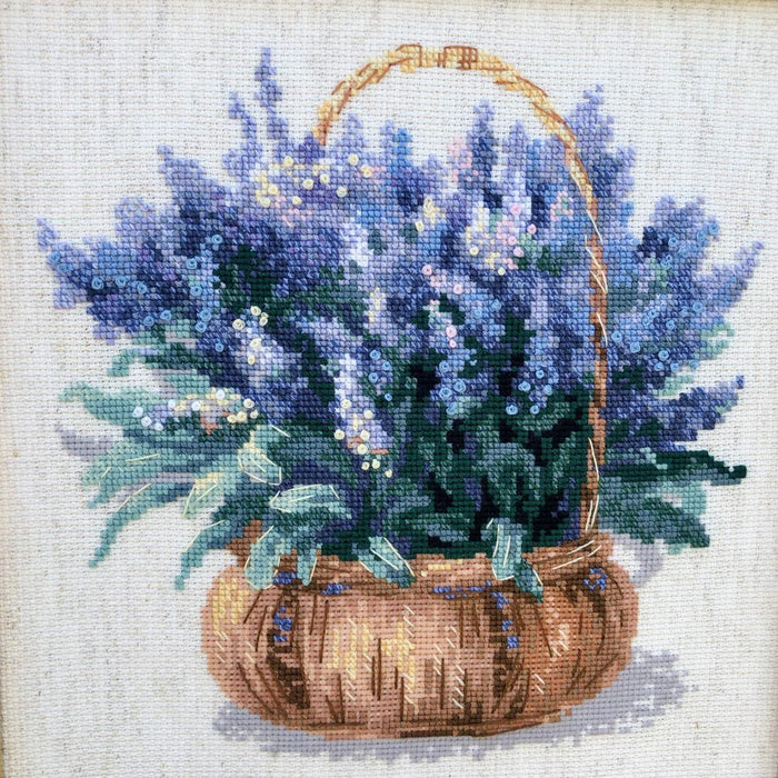 French Lavender R1404 Counted Cross Stitch Kit