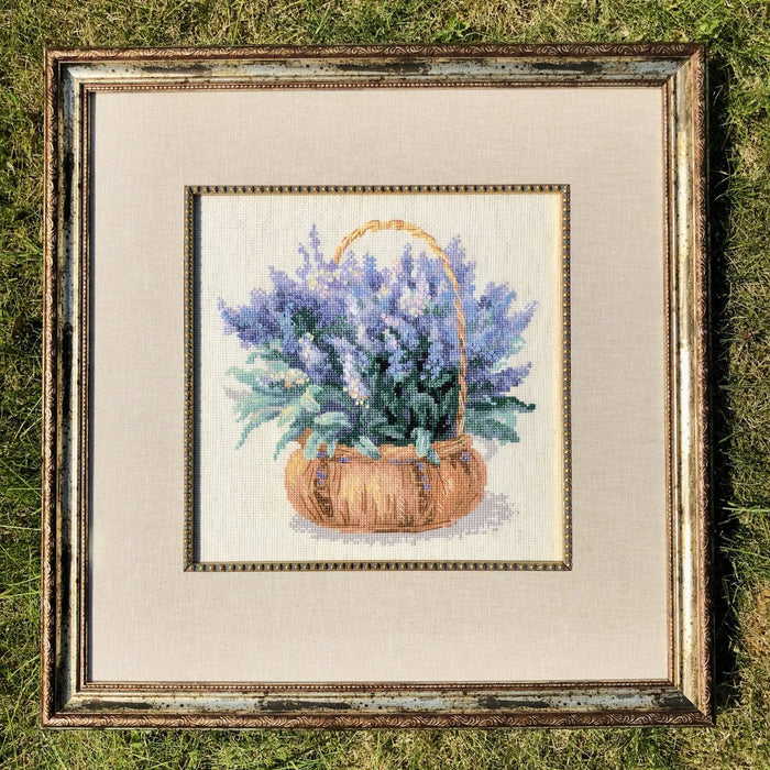 French Lavender R1404 Counted Cross Stitch Kit