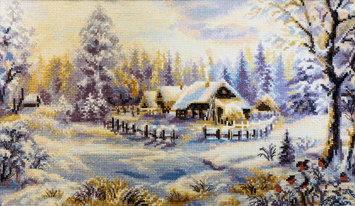 Winter Evening R1427 Counted Cross Stitch Kit