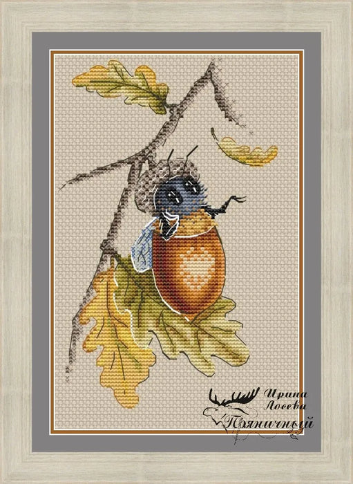 Acorn - PDF Cross Stitch Pattern