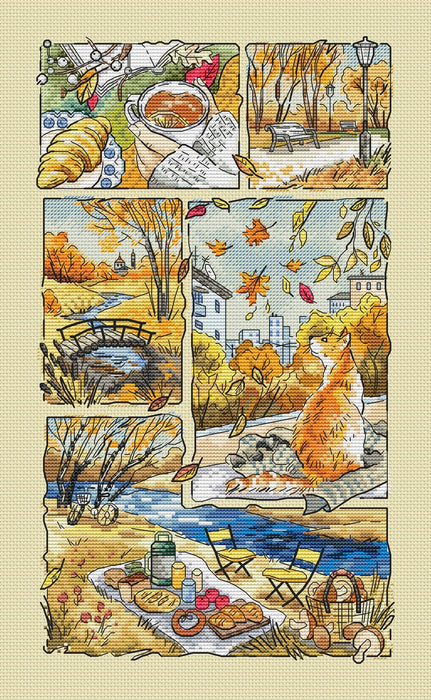 Autumn moments - PDF Cross Stitch Pattern