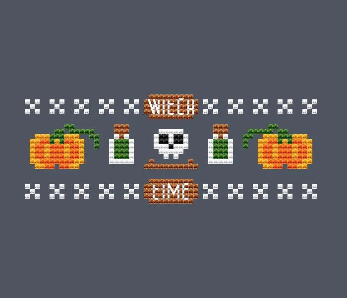 Witch time - PDF Cross Stitch Pattern