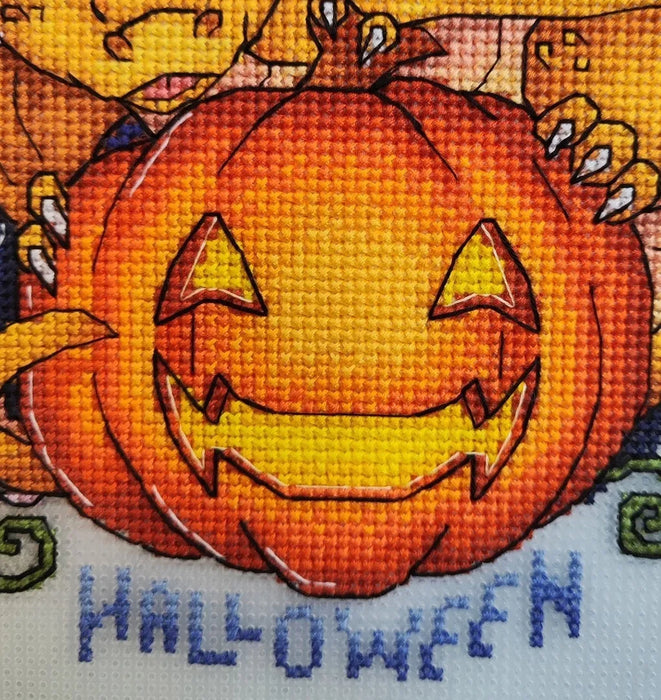 Boo! Shall we fly? - PDF Cross Stitch Pattern