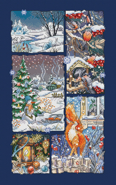 Winter moments - PDF Cross Stitch Pattern