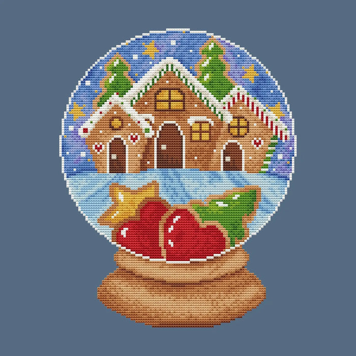 Gingerbread city - PDF Cross Stitch Pattern