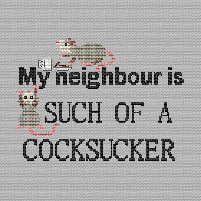 My Neighbour - PDF Cross Stitch Pattern