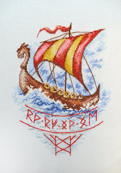 The Storm of the Seas - PDF Cross Stitch Pattern