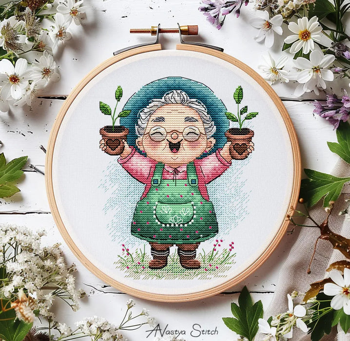 Granny - PDF Cross Stitch Pattern