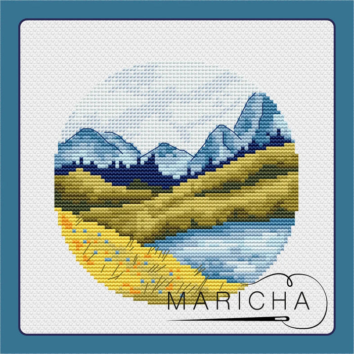 Landscape 1 - PDF Cross Stitch Pattern